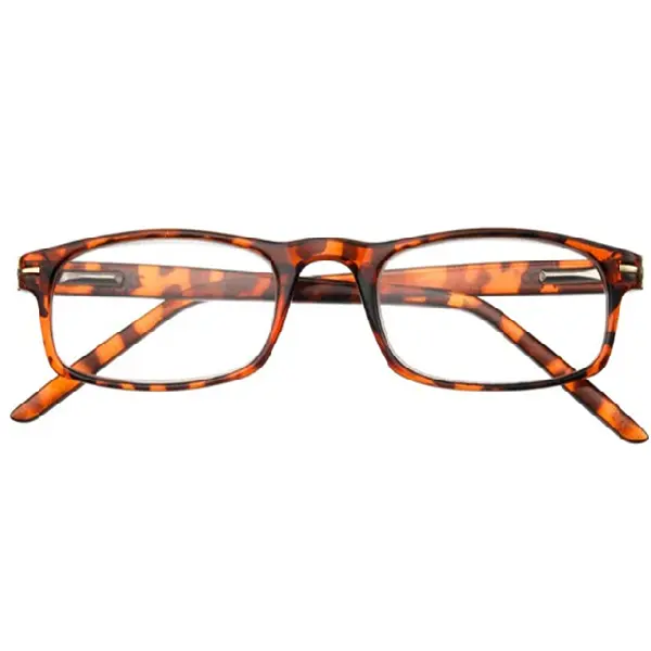 نظارة قراءة زيبو – إطار "Classic Demi Tortoise" بنقشة السلحفاة موديل B6 بقوة +1.50 – 31Z-B6-DEM150