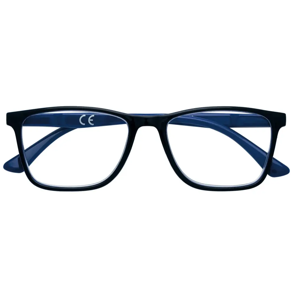 نظارة قراءة زيبو – إطار "Classic" أزرق موديل B22 بقوة +3.00 – 31Z-B22-BLU300