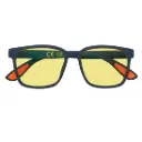 نظارة زيبو لفلترة الضوء الأزرق – إطار "Premium Metal" موديل PR80 بدون قوة تكبير (Zero Power) – 31Z-PR80-ZERO