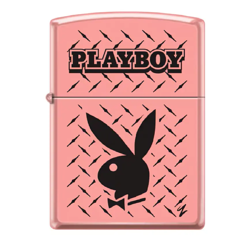 Zippo Windproof Lighter – Regular Pink Matte – Playboy Planeta – 238-CL008411