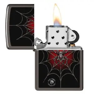 Zippo Windproof Lighter – Slim Chrome – Anne Stokes Collection – 150-CI017562