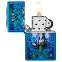 ولاعة زيبو المقاومة للرياح – مجموعة آن ستوكس – تصميم الجمجمة والأجنحة (Skull & Wings) – 48985