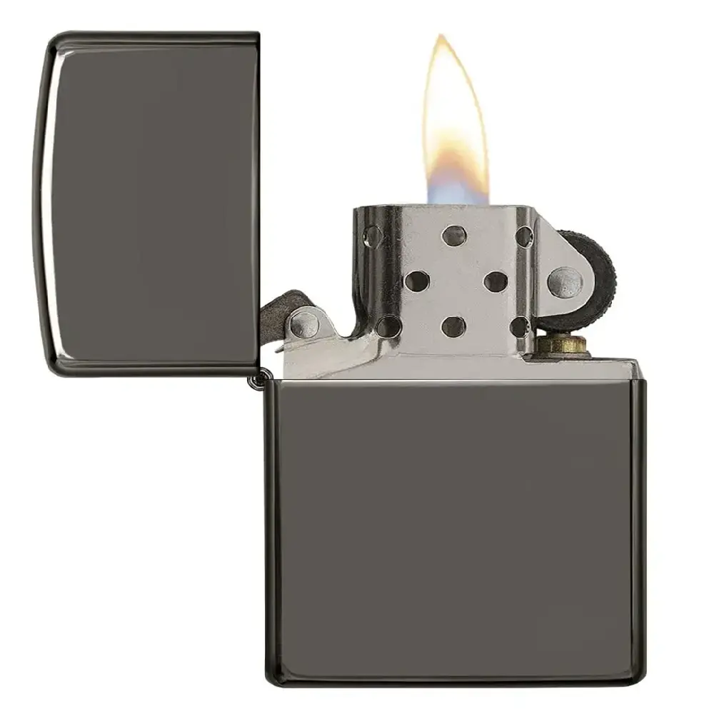 Zippo Lighter Gift Set – Lighter & Pipe Insert Combo – Slim Chrome – 29789-150