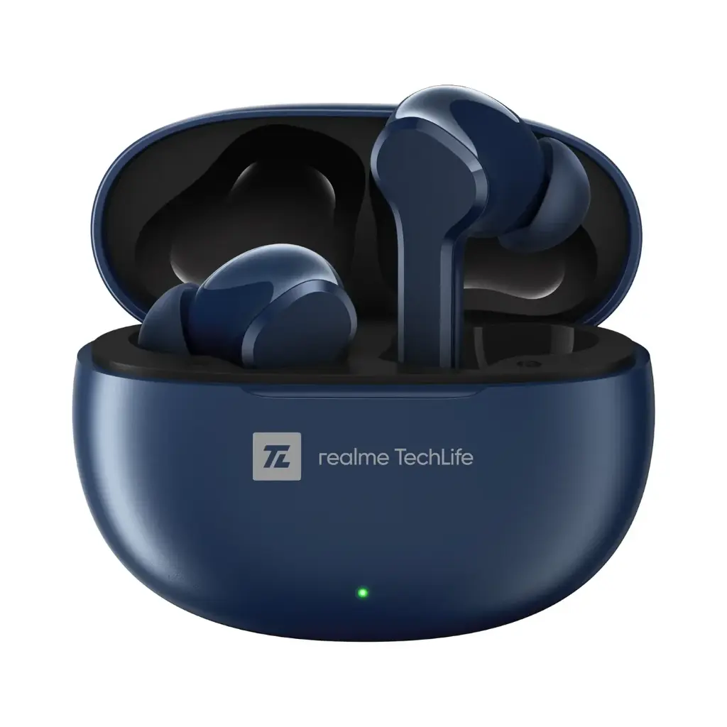 سماعات شاومي ريلمي تك لايف بدز T100 - باللون الأزرق