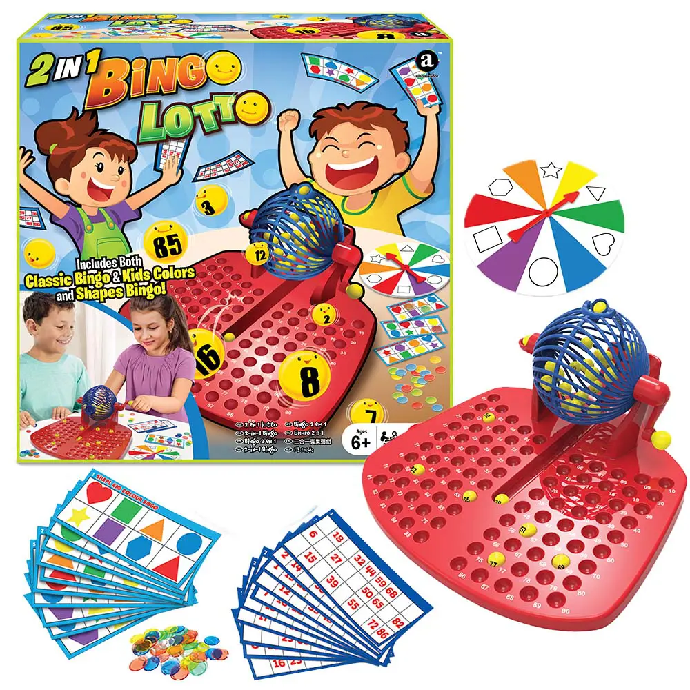 Ambassador 2-in-1 Bingo & Lotto Game