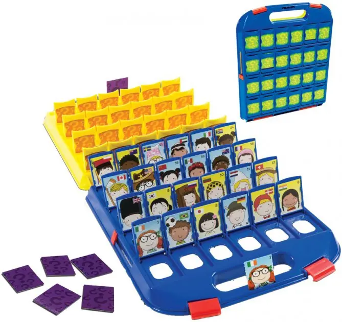 لعبة "من أنت؟" و"من في حديقة الحيوان؟" 2 في 1 من أمباسادور