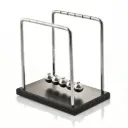 The Source Newton's Cradle