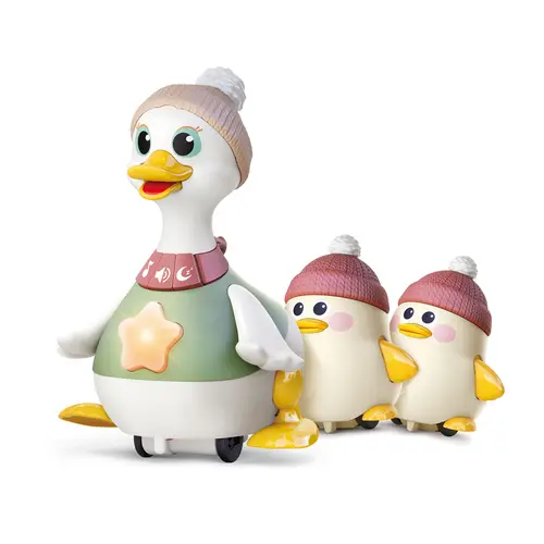 Hola Waddling Duck Family Swinging - 3 Pieces