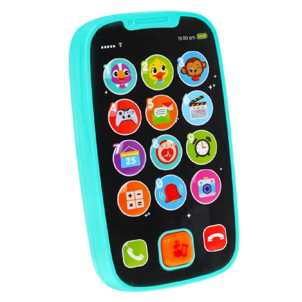 لعبة "هاتفي الذكي الأول" للأطفال من هولا - باللون الأزرق