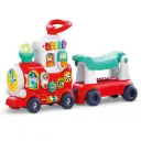 قطار هولا التعليمي 4 في 1 (مشاية دفع ولعبة ركوب)