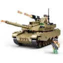 مجموعة مكعبات بناء دبابة القتال الرئيسية OEF M1X من جيش سلوبان - 314 قطعة