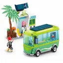 مجموعة مكعبات بناء حافلة الطاقة الجديدة من سلسلة متروبوليس سلوبان - 239 قطعة