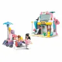 مجموعة مكعبات بناء مقهى "سلابكس" (Slubucks) من سلسلة متروبوليس سلوبان - 241 قطعة