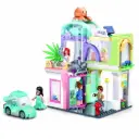 مجموعة مكعبات بناء فندق دي سي كراون من سلسلة متروبوليس سلوبان - 428 قطعة