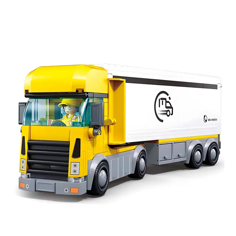 مجموعة مكعبات بناء شاحنة التوصيل من سلسلة متروبوليس سلوبان - 269 قطعة