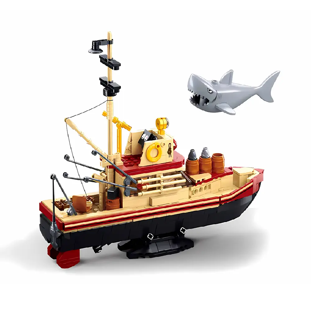 مجموعة مكعبات القرش العظيم من سلوبان - 592 قطعة