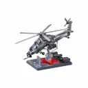مجموعة مكعبات بناء مروحية WZ-10S (بطلاء معدني) بمقياس 1/35 من سلوبان - 914 قطعة
