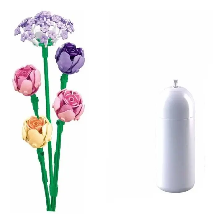 مجموعة مكعبات زهرة البروتيا الملكية من سلوبان بلايريد - 219 قطعة