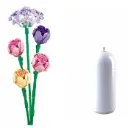 مجموعة مكعبات زهرة البروتيا الملكية من سلوبان بلايريد - 219 قطعة