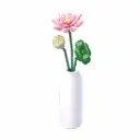Sluban Pleyerid Flower Lotus - 258 Pieces