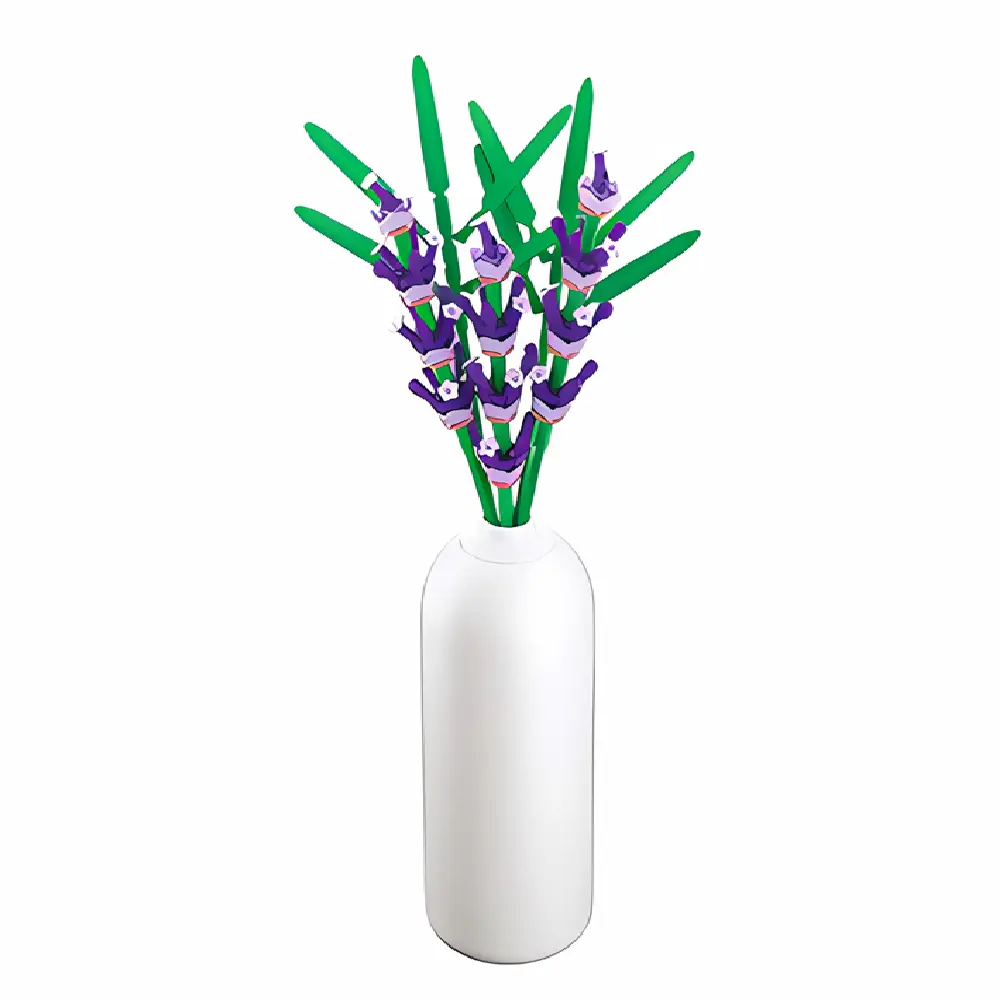 مجموعة مكعبات زهرة اللافندر من سلوبان بلايريد - 258 قطعة