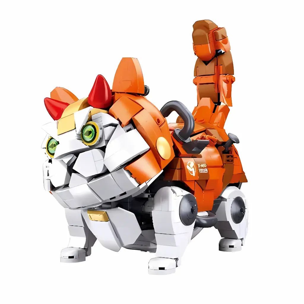 مجموعة مكعبات بناء إكس-ميو كات 01 من سلوبان بلايريد