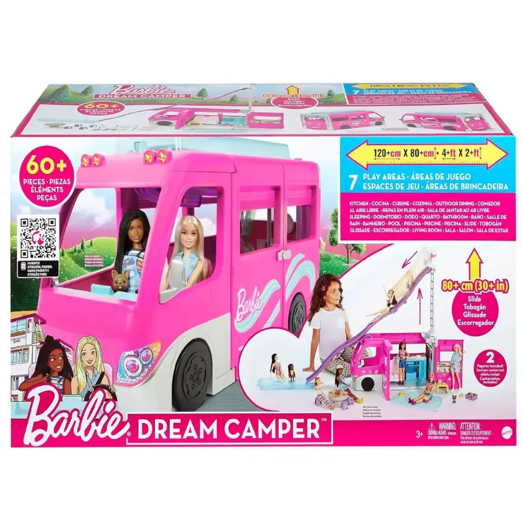 مجموعة ألعاب مركبة باربي دريم كامبر