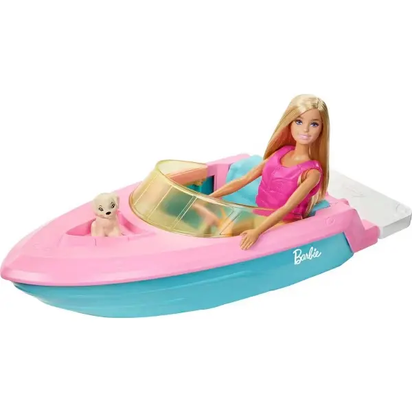Barbie Doll & Boat Playset
