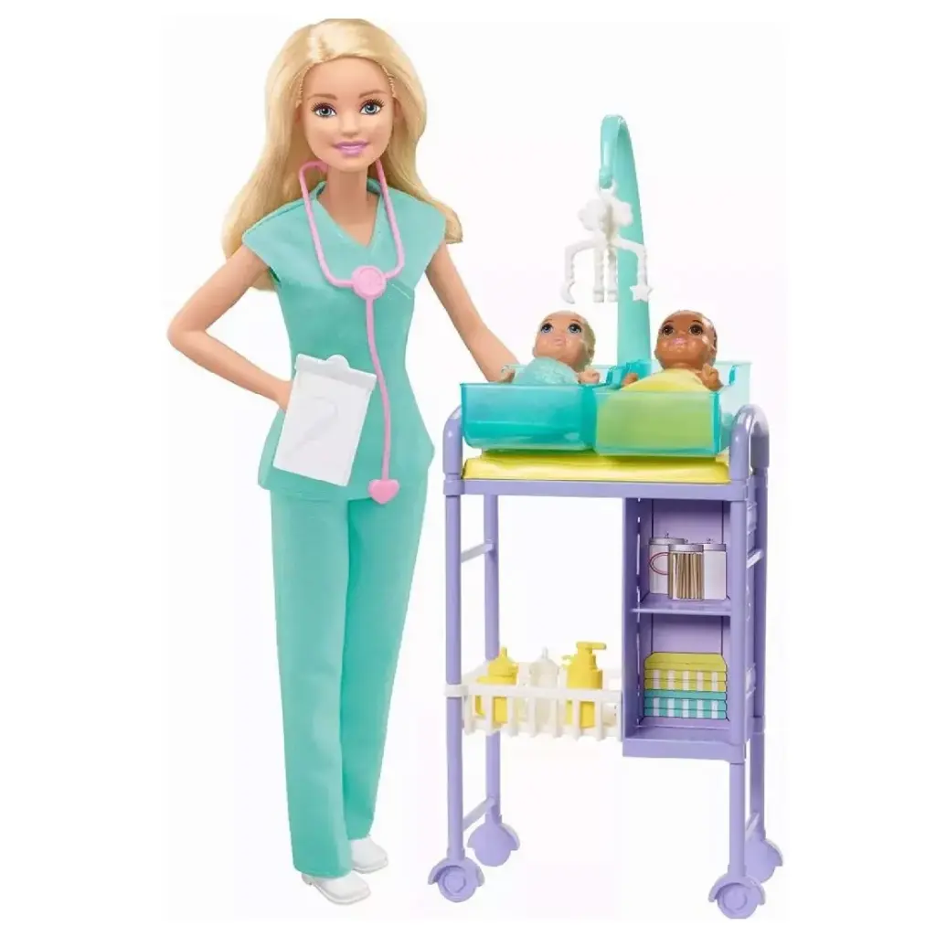 Barbie Careers Baby Doctor Playset