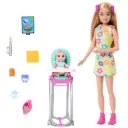 مجموعة لعب باربي "سكيبر جليسة الأطفال"