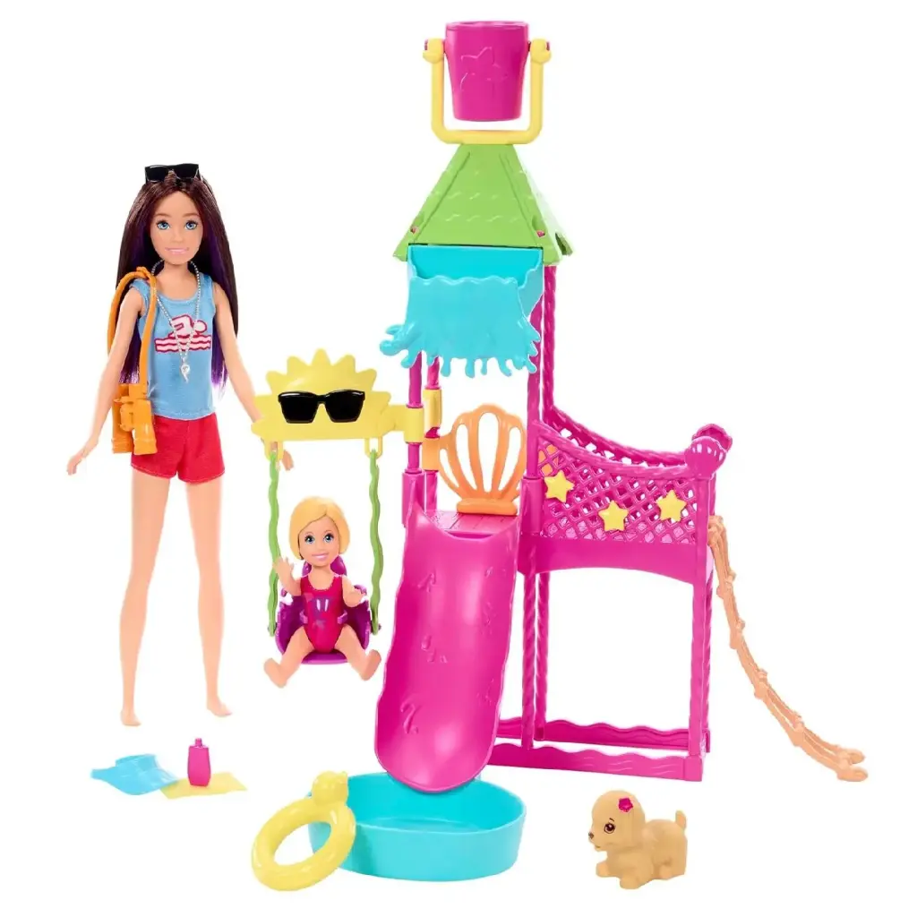 مجموعة لعب باربي سكيبر "الحديقة المائية"