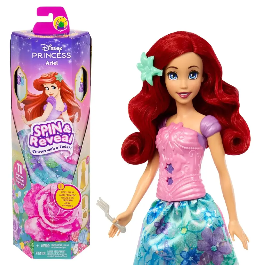 Disney Princess Food Spin & Reveal Doll Assortment