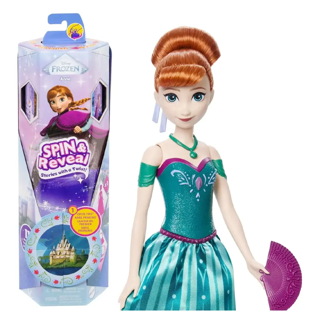 دمية آنا من ديزني فروزن "مفاجأة الطعام"