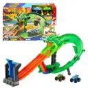 Hot Wheels Monster Trucks Dragon Demolition Playset