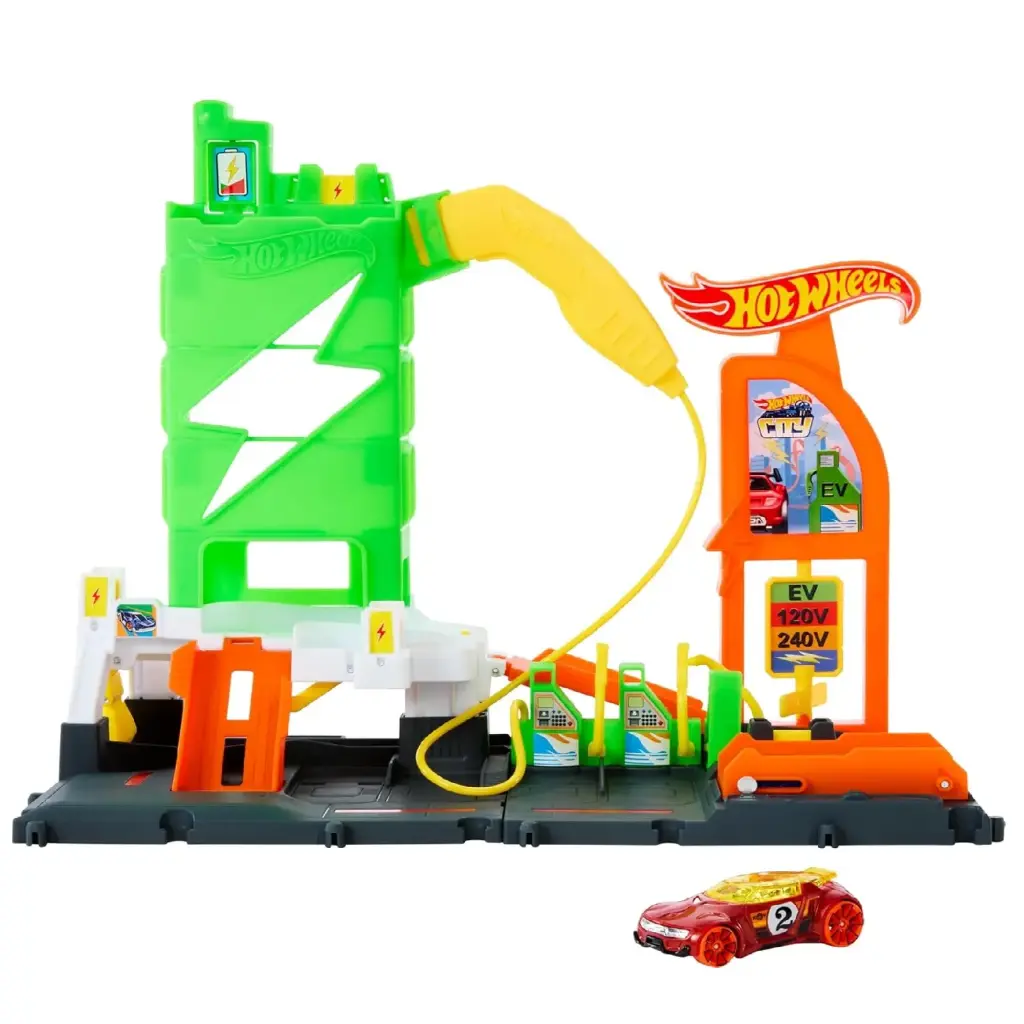 Hot Wheels City Super Fuel Station Playset