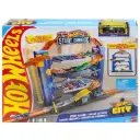 Hot Wheels City Stunt Garage Playset