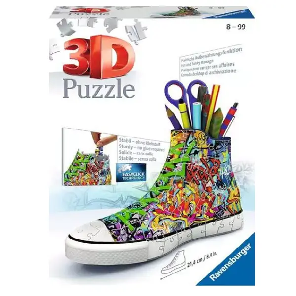 Ravensburger Sneakers Graffiti 3D Puzzle - 108 Pieces