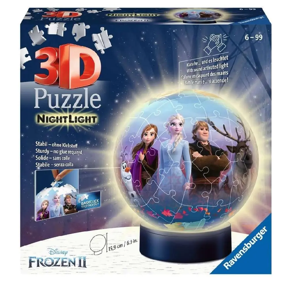 Ravensburger Disney Frozen 2 Nightlight 3D Puzzle - 72 Pieces