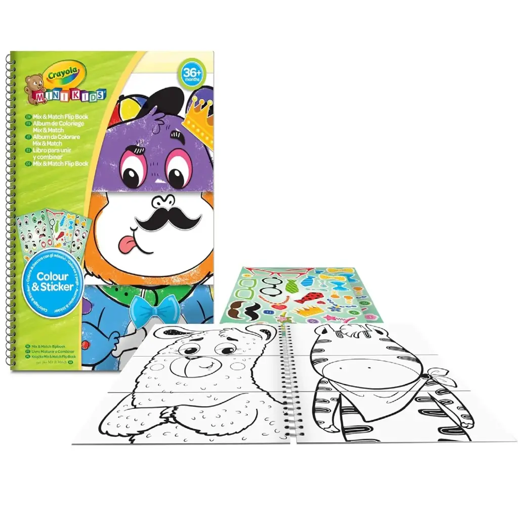 Crayola Today I Feel Mix & Match Flip Book