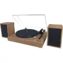 جهاز تشغيل أسطوانات "إم جي آي" (MJI H-100 Turntable) - خشبي