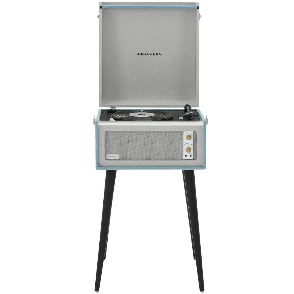 مشغل أسطوانات الفينيل المحمول "كروسلي دانسيت برمودا" مع خاصية استقبال وإرسال البلوتوث - لون تورمالين