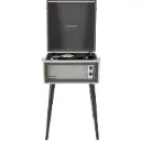 مشغل أسطوانات الفينيل المحمول "كروسلي دانسيت برمودا" مع خاصية استقبال وإرسال البلوتوث - لون أسود