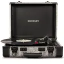 مشغل أسطوانات "كروسلي" ديلوكس التنفيذي مع خاصية إرسال البلوتوث - لون دخاني