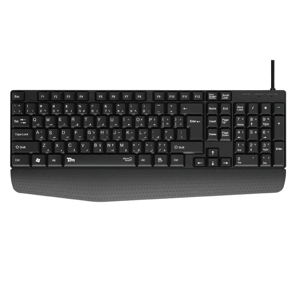 Twisted Minds K12 Kavara Series 2in1 Combo Wired - Black - EN/AR