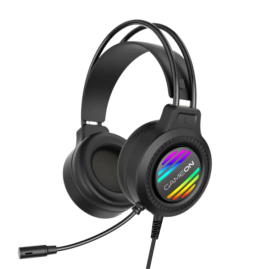 GAMEON GOT100 Ravenstrike RGB Gaming Headset - Black