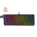 لوحة مفاتيح مغناطيسية "جيم أون ماج برو" (GAMEON MAGPRO) بنسبة 60% وإضاءة RGB مع مفاتيح وردية (Pink Switch) - لغة إنجليزية/عربية