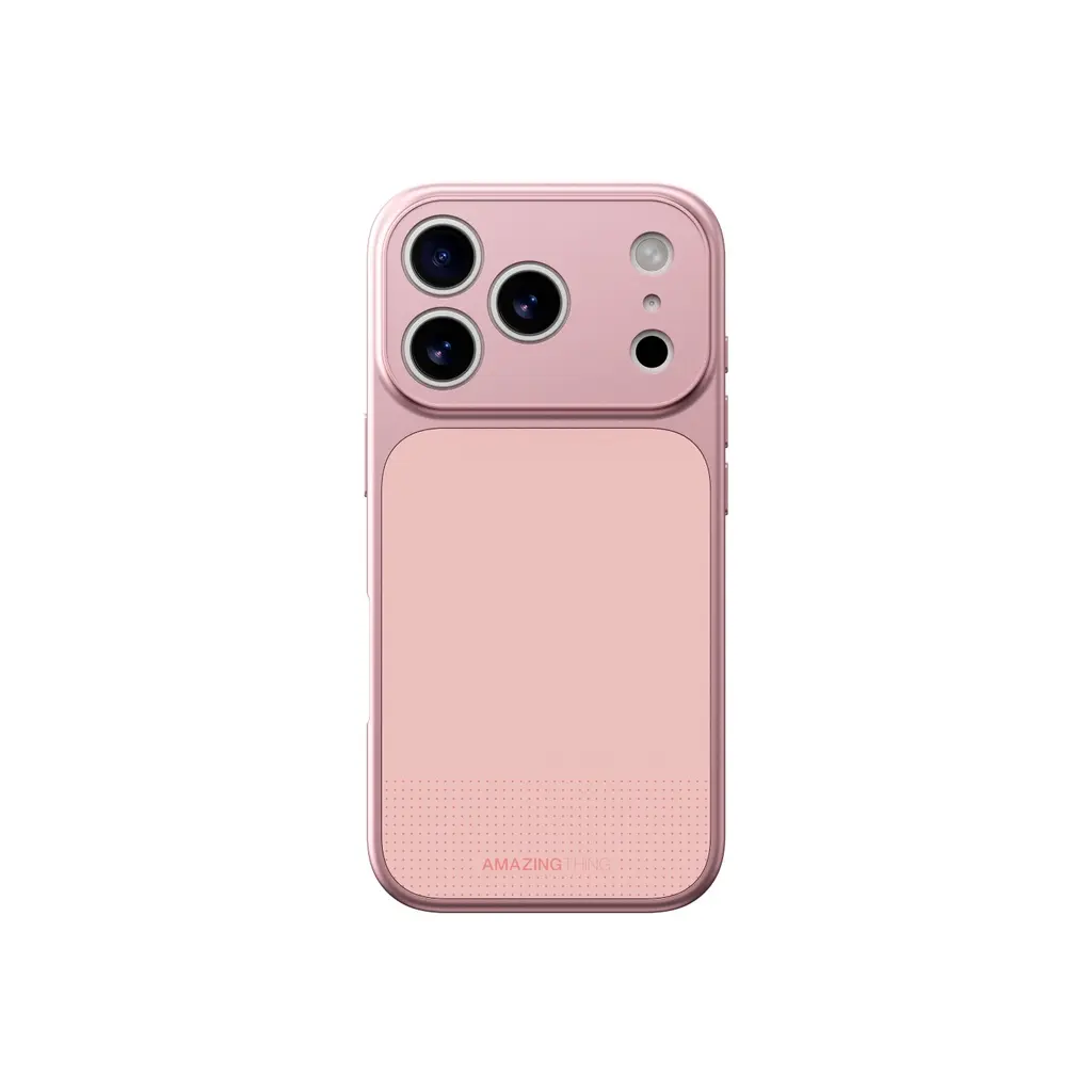 AmazingThing Minimal Mag Full Cover Drop Proof Case for iPhone 17 Pro Max - Pink