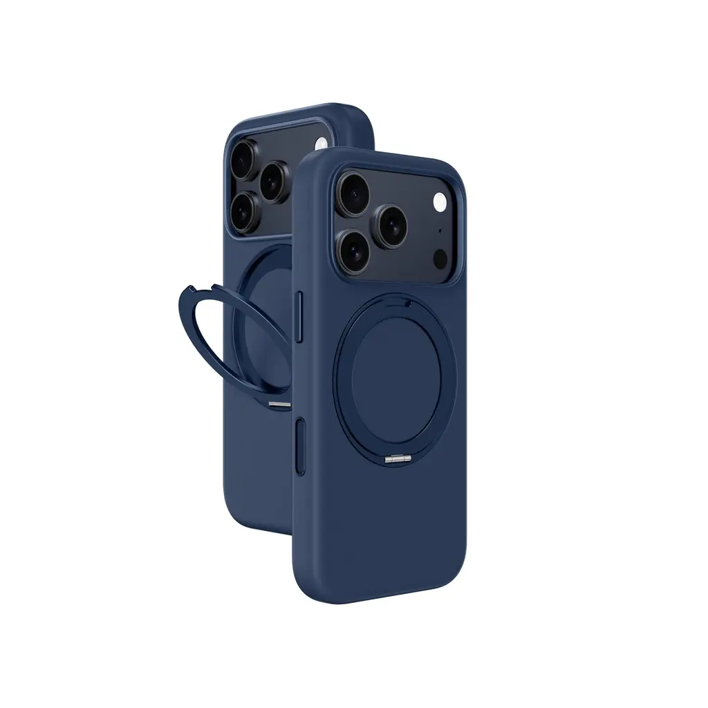 غطاء حماية "أمايزينج ثينج كلاودي ماج سبين" لهاتف آيفون 17 برو ماكس، يدعم MagSafe ومضاد للسقوط - لون أزرق