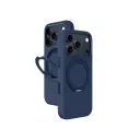 غطاء حماية "أمايزينج ثينج كلاودي ماج سبين" لهاتف آيفون 17 برو ماكس، يدعم MagSafe ومضاد للسقوط - لون أزرق