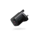 شاحن جداري "أمايزينج ثينج ثاندر جين" (GaN) بقوة 33 واط ومنفذين (USB-A + USB-C) - ثلاثي (UK)